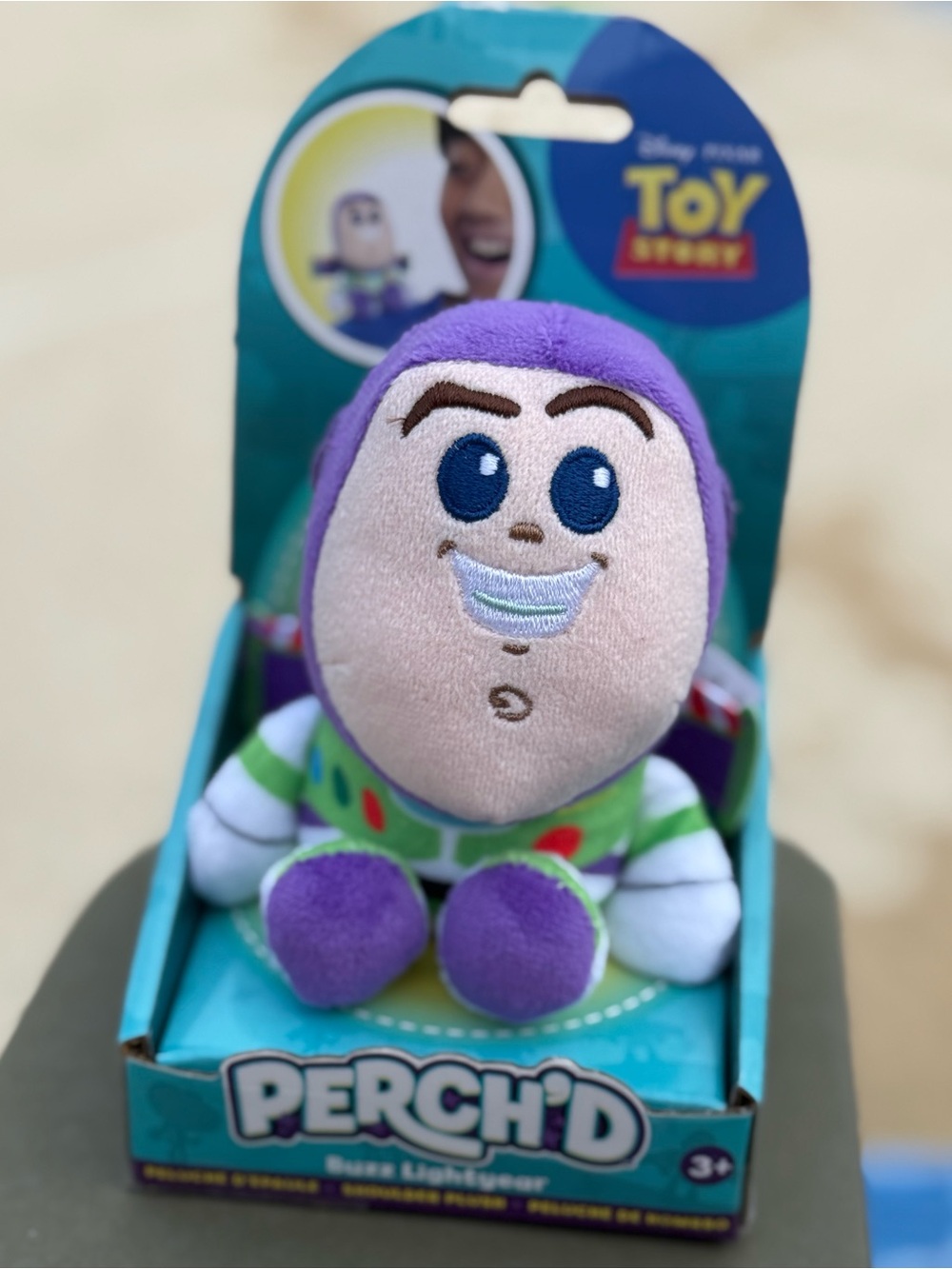 Disney Pixar Toy Story Buzz Lightyear Perch’d Shoulder Plush New